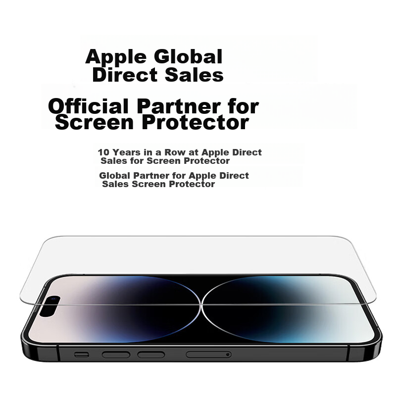 Belkin IPhone 16 Tempered Glass Screen Protector, IPhone 16/15 Screen Film, IPho...