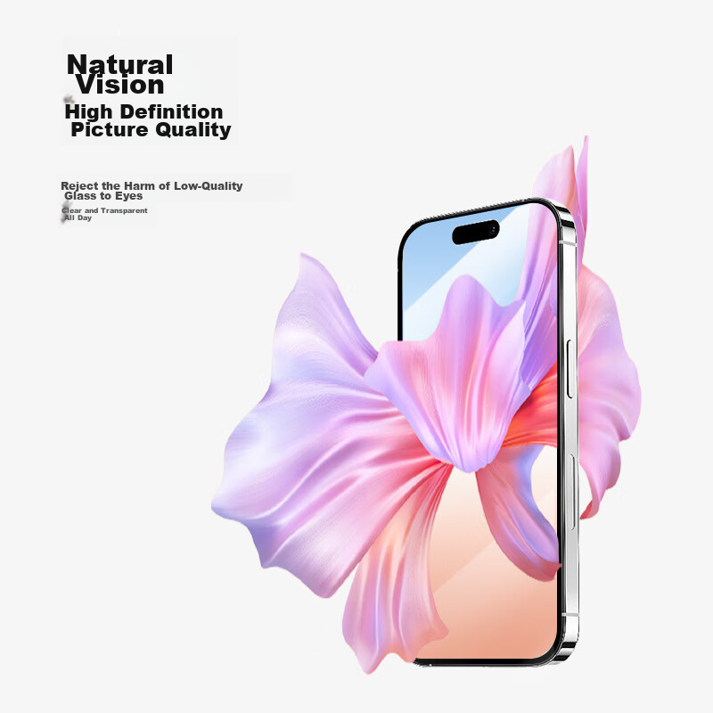 Belkin IPhone 16 Tempered Glass Screen Protector, IPhone 16/15 Screen Film, IPho...