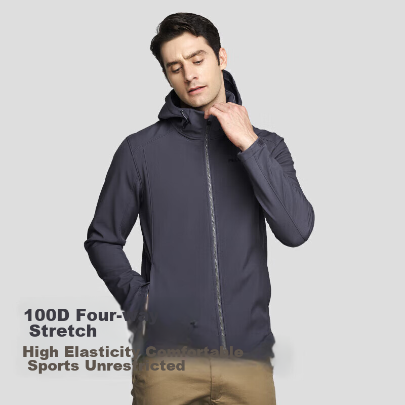 Pelliot Outdoor Softshell Jacket, Spring Season, for Men And Women, Hiking And M...