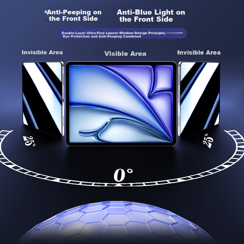 BOSQING Tempered Glass Screen Protector for Huawei MatePad SE 11, 360 Degree Pri...