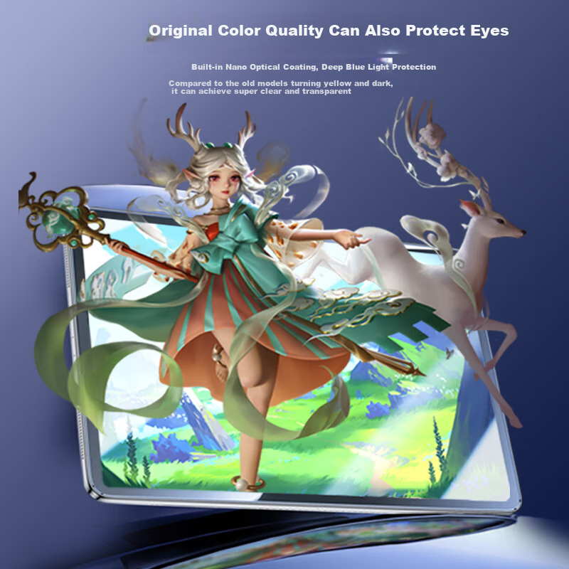 BOSQING Tempered Glass Screen Protector for Huawei MatePad SE 11, 360 Degree Pri...