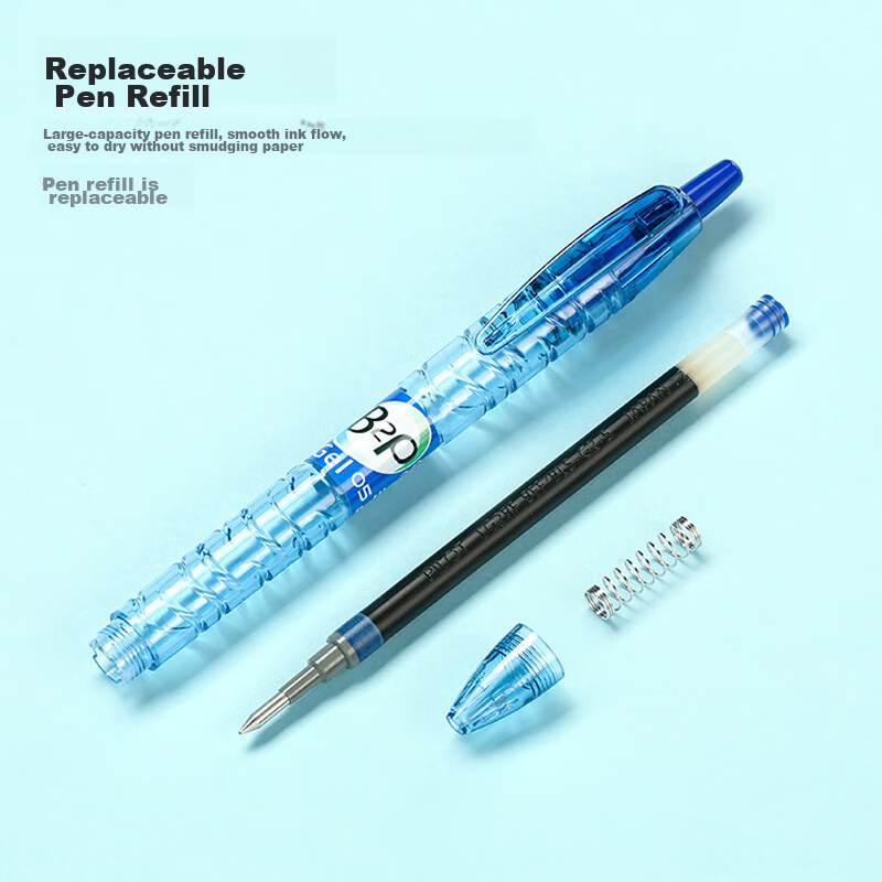 PILOT Retractable Black Gel Pen, Stylish 0.5mm Signature Pen, Black Ink Pen, Stu...