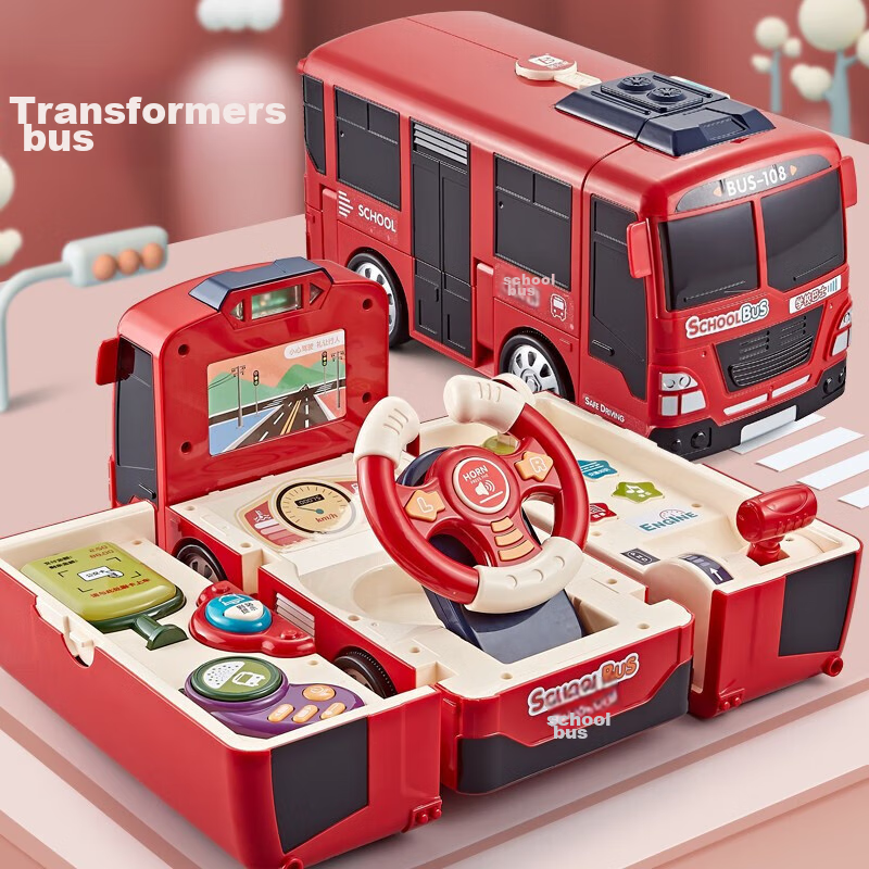 Baolexing Children's Educational Toy Car, Assembly And Disassembly Transforming...