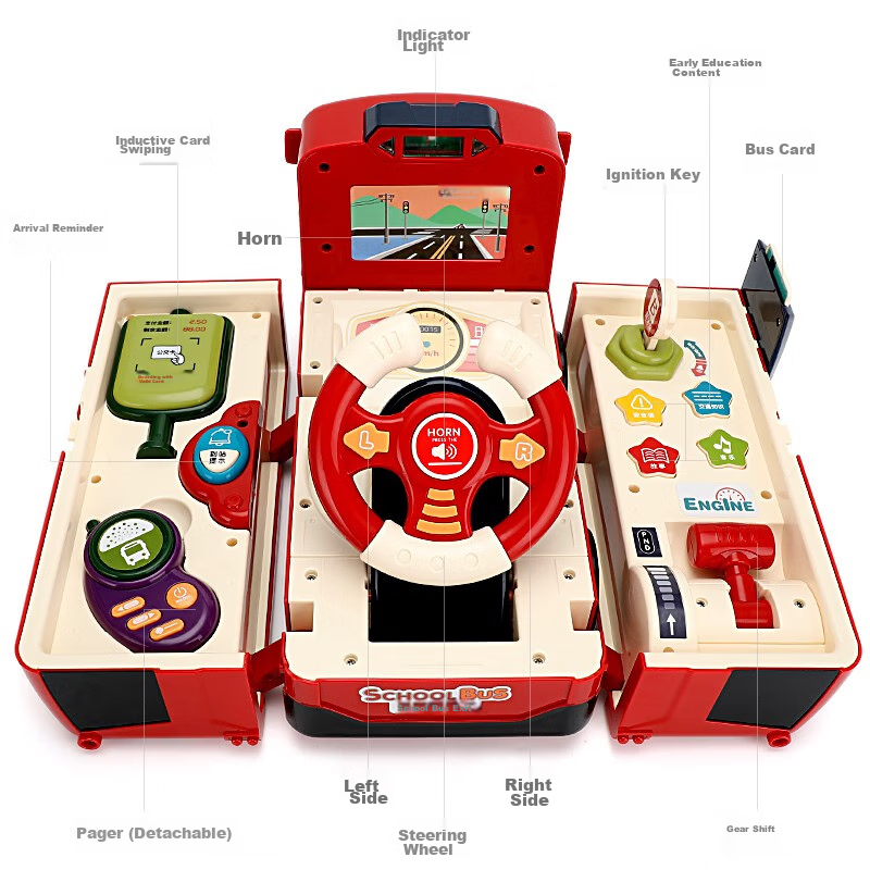 Baolexing Children's Educational Toy Car, Assembly And Disassembly Transforming...