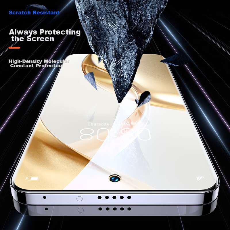 BIAZE [Full Screen Nano 2 Pieces] Screen Protector for Honor 200, Soft Hydrogel...