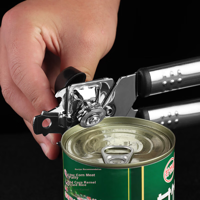 Baijie Stainless Steel Can Opener, Multi-Functional Can Opener, Simple Bottle Op...