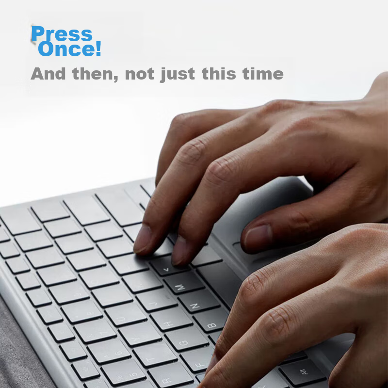 BIAZE Microsoft Surface Pro 8/9/10/11/X Bluetooth Keyboard, Wireless Laptop Keyb...