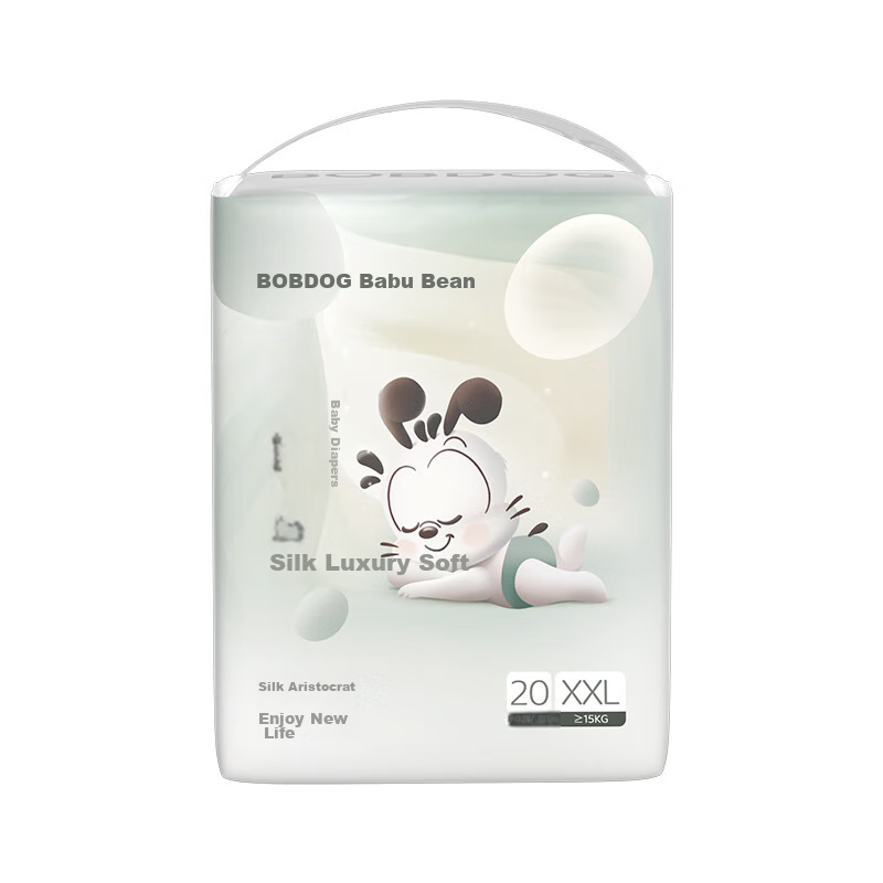 BOBDOG Premium Soft Diapers, Luxurious Breathable, XXL 40 Pieces (17KG And Above...