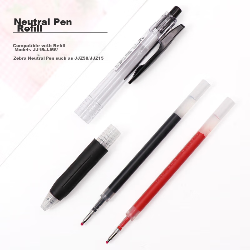 ZEBRA Brand Neutral Pen Refill 0.5mm for Exams (Compatible with JJ15/JJZ58/JJZ15...