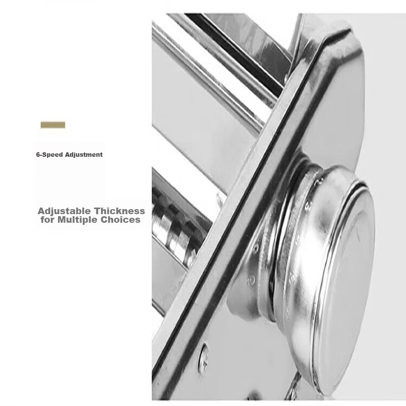 Baijie Stainless Steel Household Hand-Operated Noodle Maker, Dumpling Maker, Man...