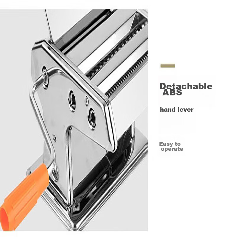 Baijie Stainless Steel Household Hand-Operated Noodle Maker, Dumpling Maker, Man...