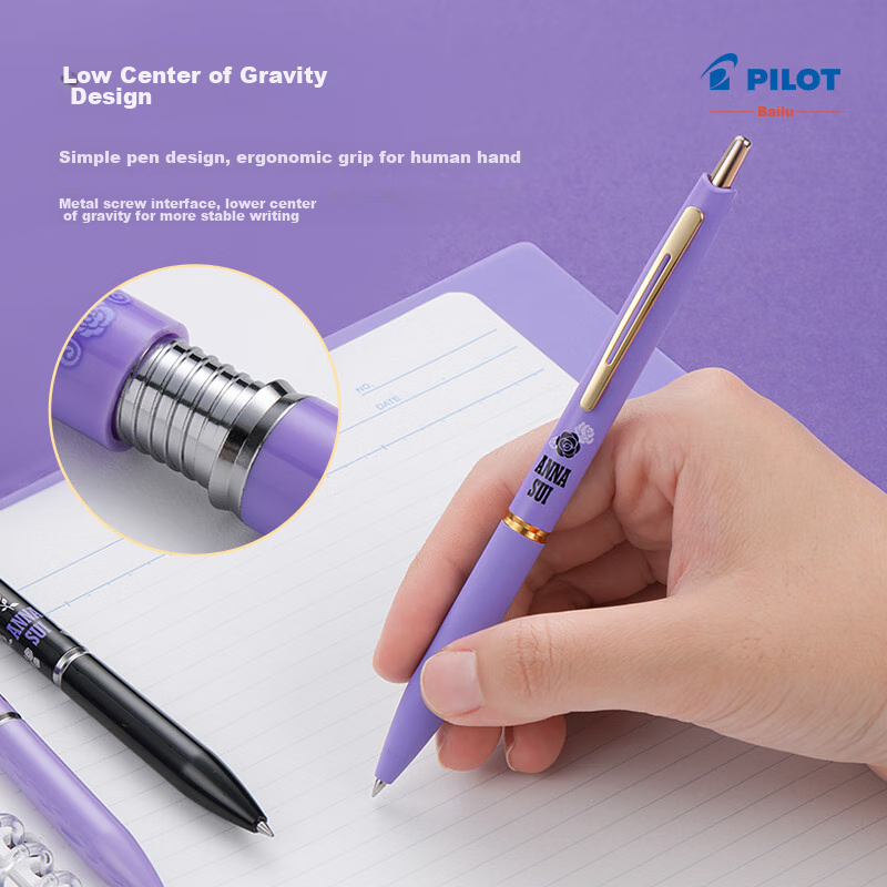 PILOT Acro Gliding Ballpoint Pen for Students, Office, and Exams from ANNA SUI S...