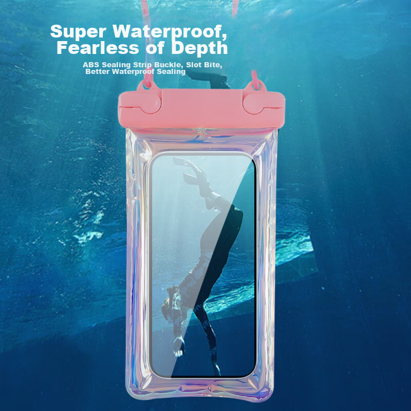 Aolang Waterproof Phone Pouch, Touchscreen Compatible, for Swimming, Water Park...