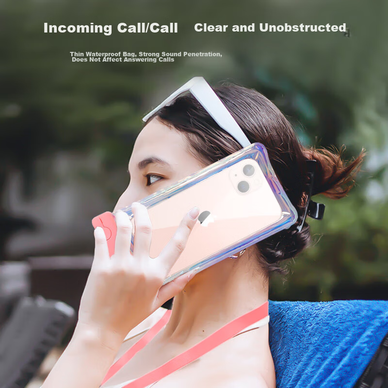 Aolang Waterproof Phone Pouch, Touchscreen Compatible, for Swimming, Water Park...