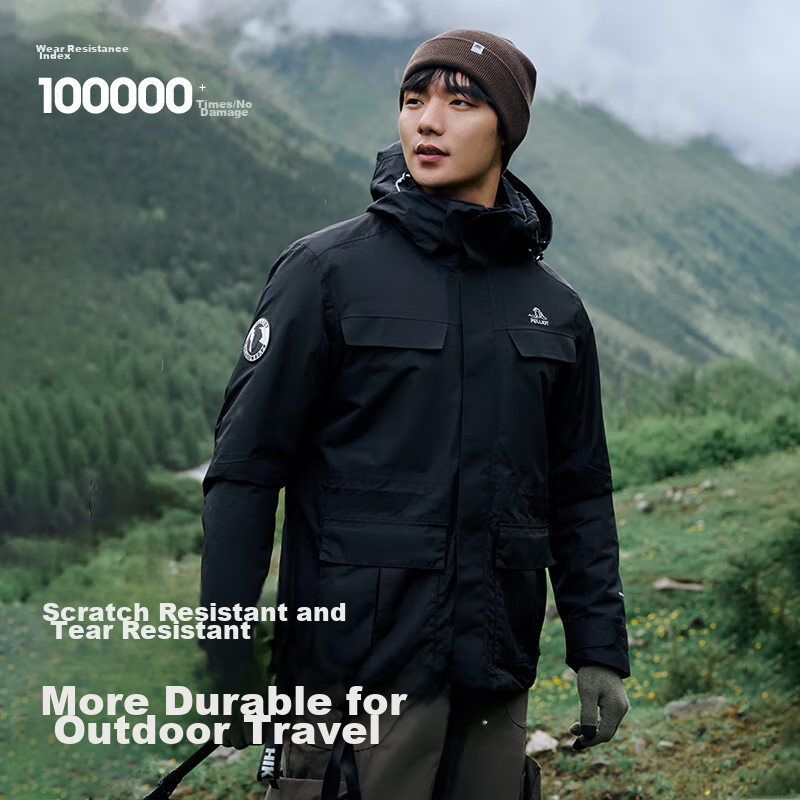 Pelliot [Cheng Yi Same Style] Mountain Color Windbreaker Jacket for Men And Wome...