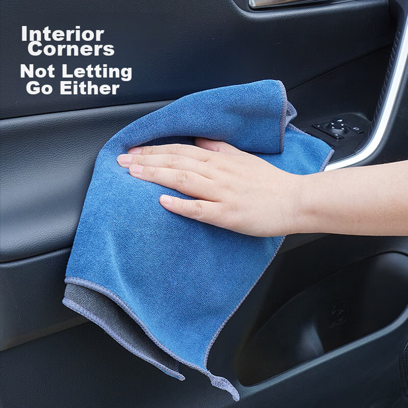 Biaze Car Wash Towels, Specialized for Car Cleaning, Streak-Free, Lint-Free, Abs...