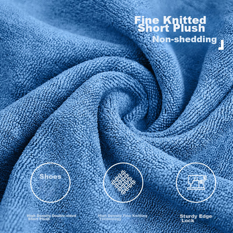 Biaze Car Wash Towels, Specialized for Car Cleaning, Streak-Free, Lint-Free, Abs...