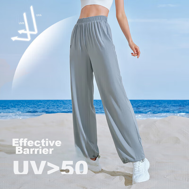 Pelliot Outdoor Sun Protection Quick-Dry Pants for Women, Summer Cool-Feeling Ca...