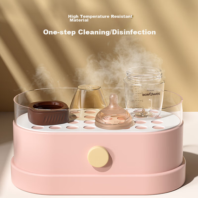 Beinimei Newborn Anti-Colic Glass Bottle, 0-1 Month Newborn, 1-3 Month Infant, N...