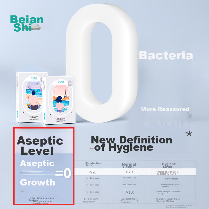 Beianshi Disposable Men's Underwear, Pure Cotton, Travel-Friendly, Individually...