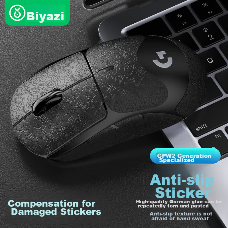 Biaze Gpw Anti-Slip Sticker, Second/Third Generation Sweat-Proof Side Sweat-Abso...