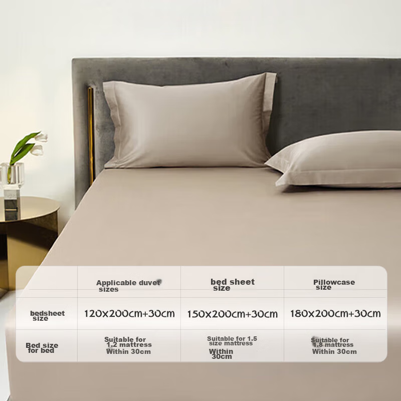 Chao Ge [Class A 3A Antibacterial] 100S Xinjiang Long-Staple Cotton Fitted Sheet...