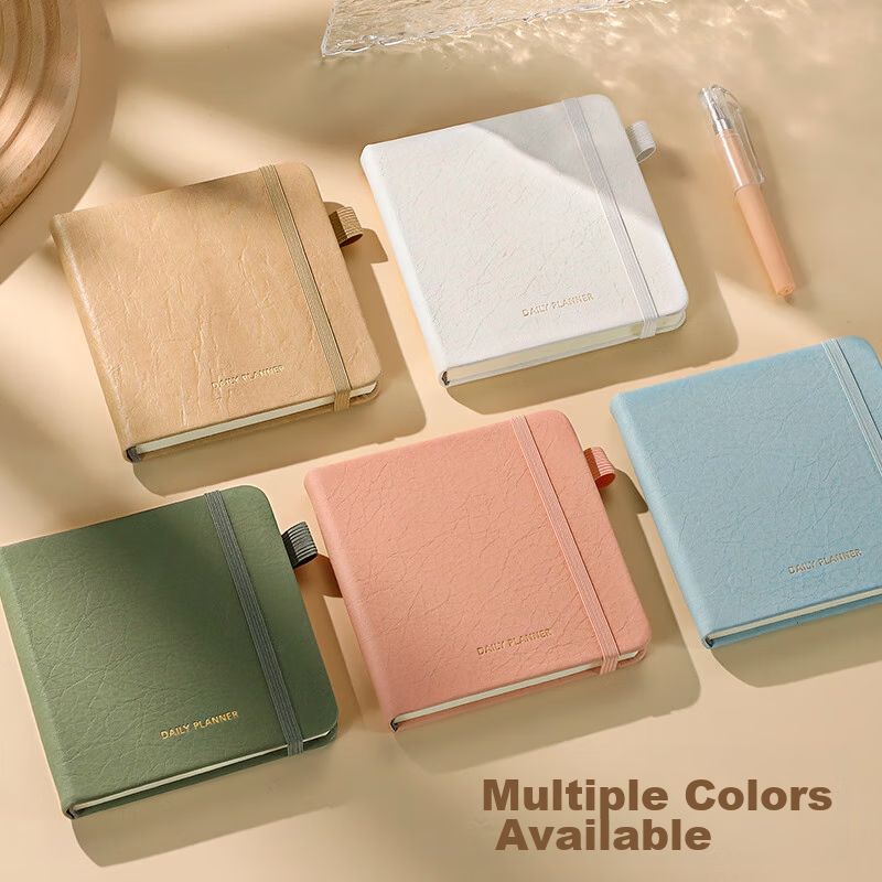 Baijinliren Square Daily Planner Todolist Notebook Self-Discipline Check-In Diar...