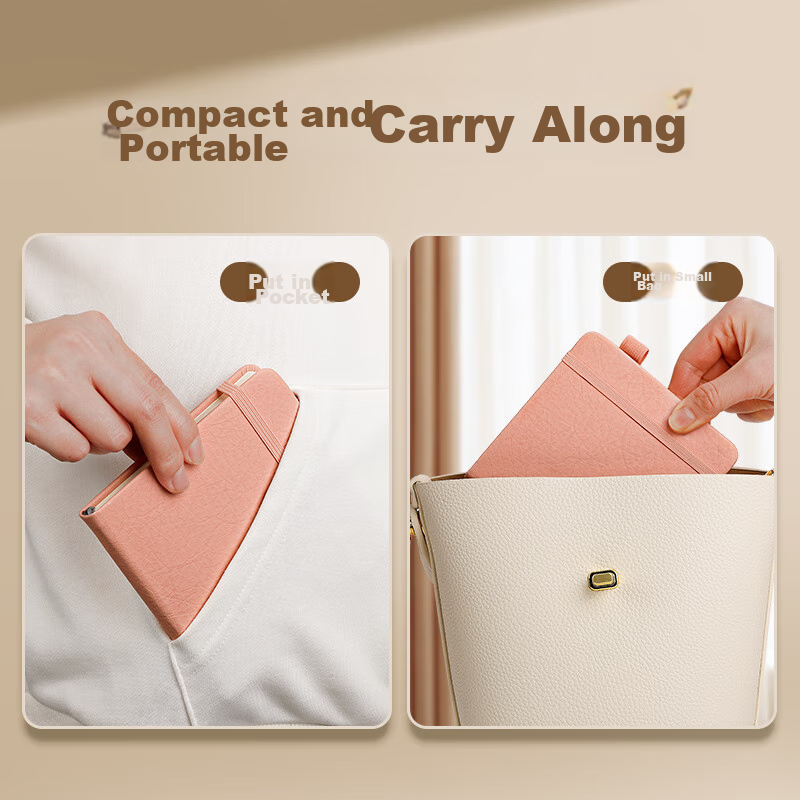 Baijinliren Square Daily Planner Todolist Notebook Self-Discipline Check-In Diar...