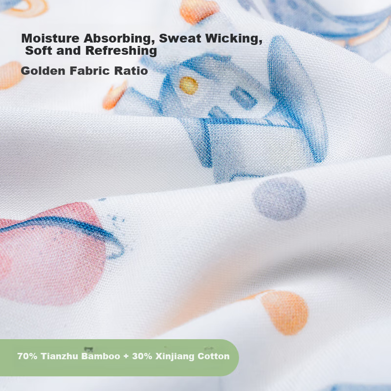 Beibei Valley Baby Sleeping Bag Children's Spring and Summer Bamboo Cotton Gauze...