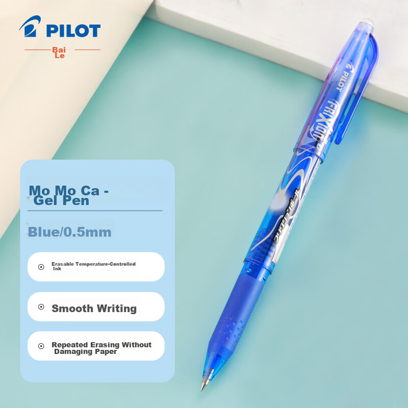 PILOT Retractable Erasable Pen, Bullet Tip, Colorful Erasable Pen, Gel Pen for E...