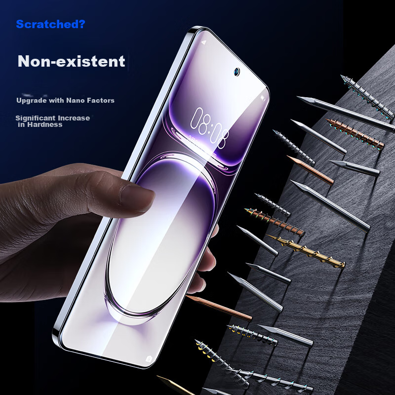 BIAZE [Full Screen Nano 2 Pieces] Hydrogel Film for OPPO Reno12, Reno12Pro Phone...