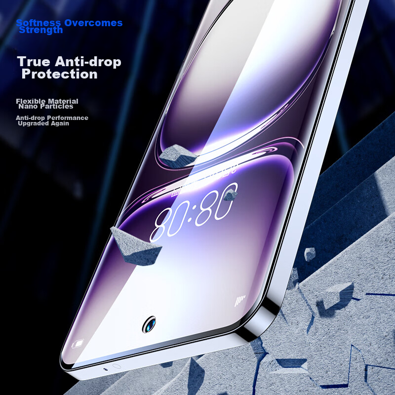BIAZE [Full Screen Nano 2 Pieces] Hydrogel Film for OPPO Reno12, Reno12Pro Phone...