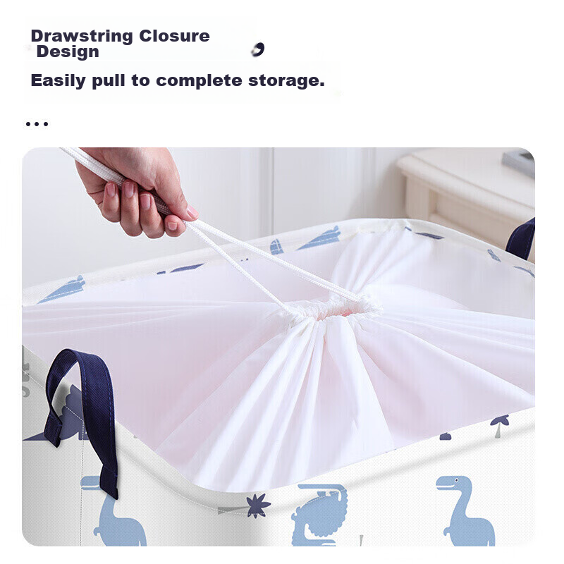 Baicaoyuan Clothes And Quilt Storage Bag, Moving Packing Organizer, Cotton Stora...