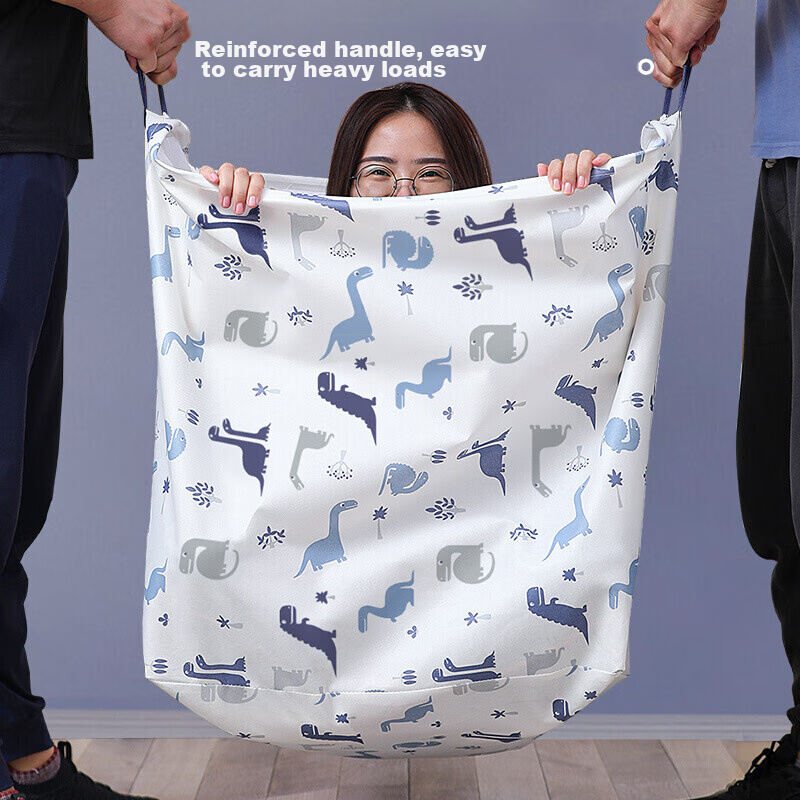 Baicaoyuan Clothes And Quilt Storage Bag, Moving Packing Organizer, Cotton Stora...