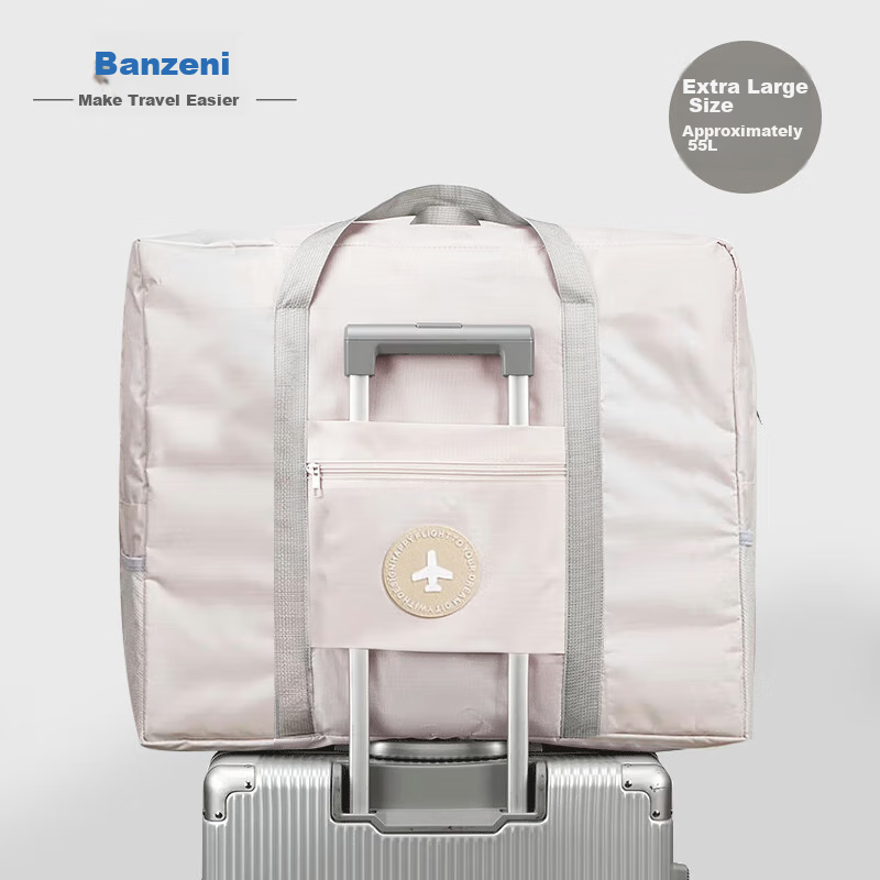 Banzheni Travel Bag, Large Capacity for Men And Women, Can Be Used with Trolley...
