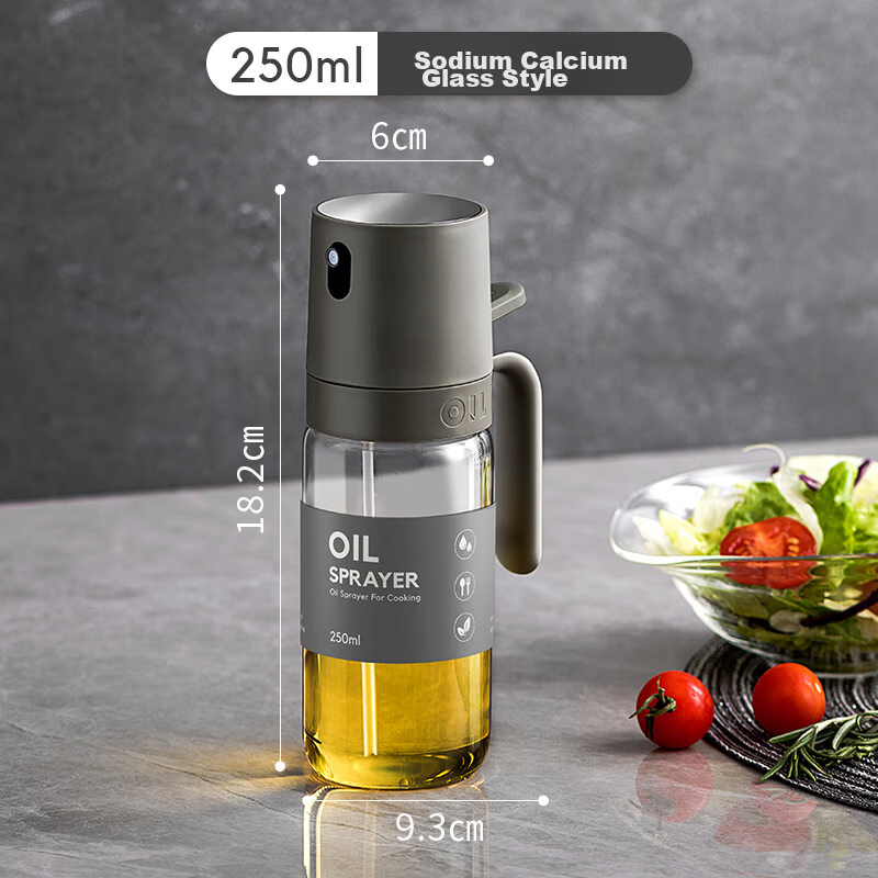 Baijie Oil Sprayer, Atomizing Oil Bottle, Oil Control Bottle, Glass Seasoning Bo...