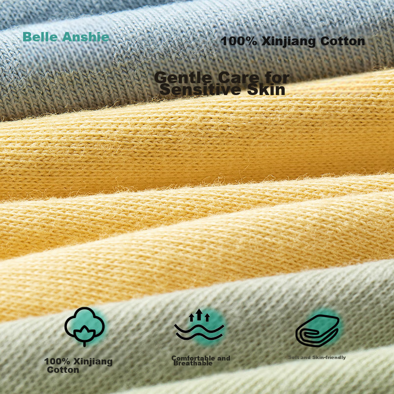 Beianshi Disposable Women's Underwear, Pure Cotton, Travel-Friendly, Hygienic, N...