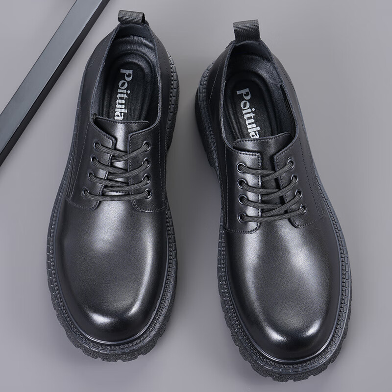 Botulaisi Men's Lace-Up Dress Shoes, Business Casual Formal Shoes, Thick-Soled D...