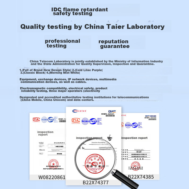 BOYANG Telecom-Grade Fiber Optic Patch Cable SC-SC (UPC), 2 Meters, Single-Mode...