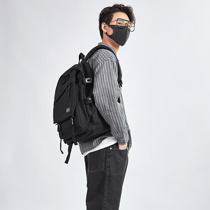 Bosidandun Men's Backpack, High School And College Student Bookbag, Trendy Backp...