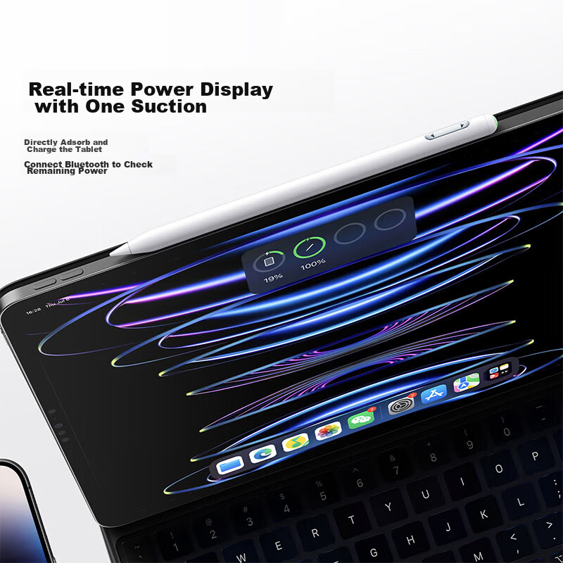 Baseus Capacitive Stylus for IPad, Apple Pencil Compatible [Magnetic Charging, B...