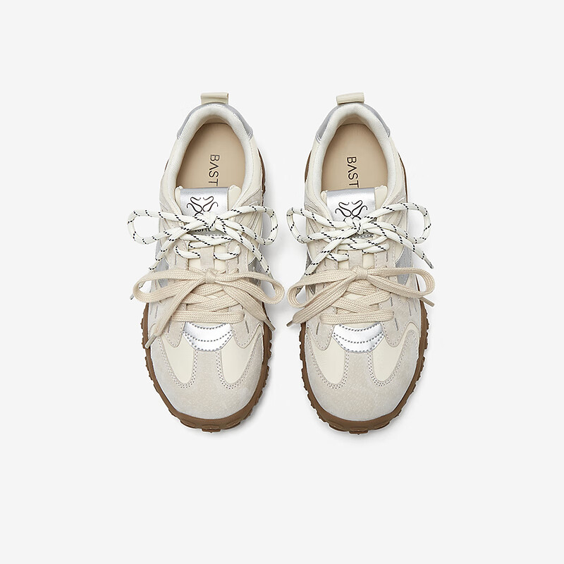 Bai Si Tu 25 Spring Mall Same Style Fashion Outdoor Thick-soled Women's Casual S...