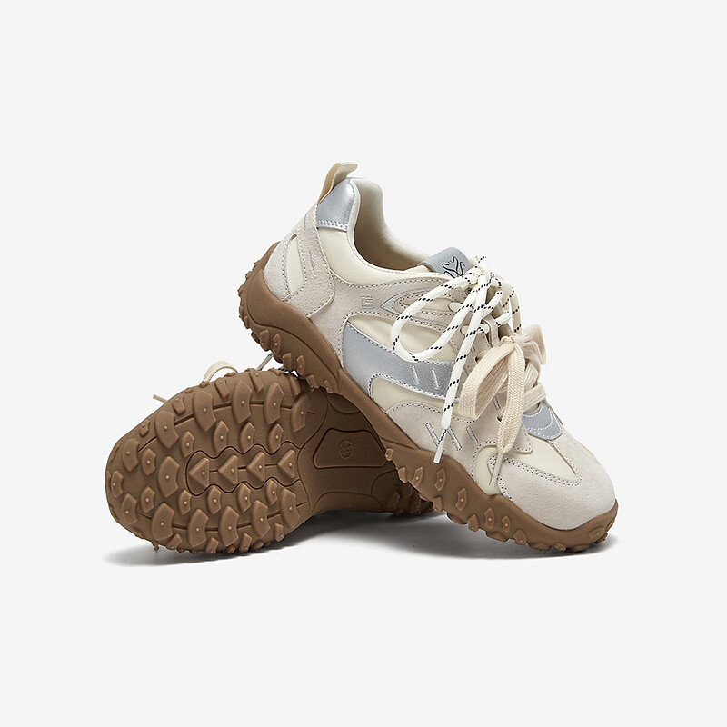 Bai Si Tu 25 Spring Mall Same Style Fashion Outdoor Thick-soled Women's Casual S...