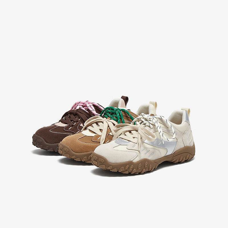 Bai Si Tu 25 Spring Mall Same Style Fashion Outdoor Thick-soled Women's Casual S...