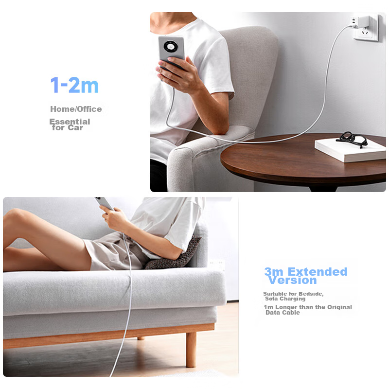 Biaze 6A Charging Cable Compatible with Type-C, 100W/66W Fast Charging for Huawe...