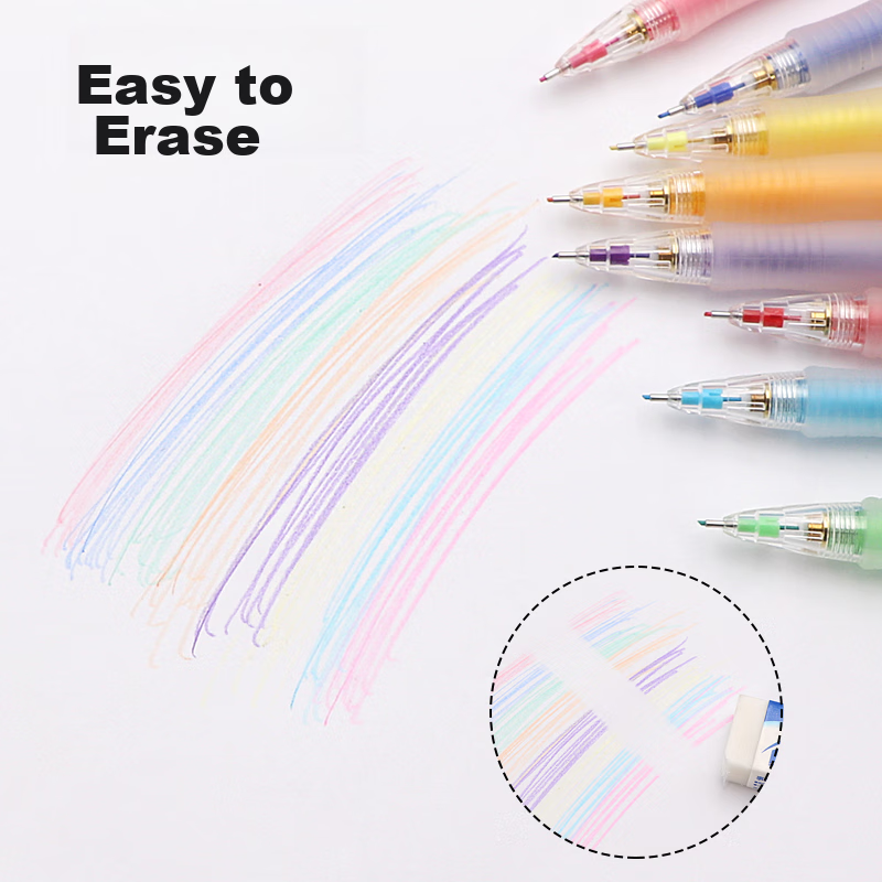 PILOT Colored Mechanical Pencil Refills/Lead Refills PLCR-7 0.7mm Blue 6-Pack