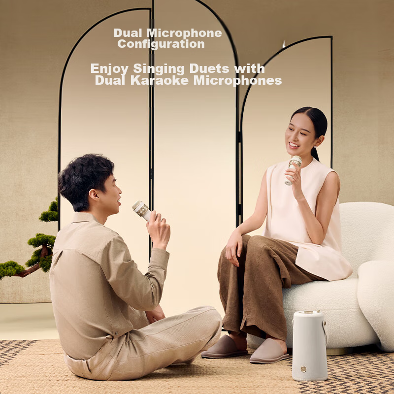 Changba Karaoke Speaker L3·Ruyi, Wireless Bluetooth Speaker, Comes with Dual Mic...