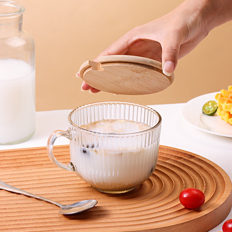 Baijie Breakfast Cup, Water Cup, Oatmeal Bowl, Milk Cup, Mug, Coffee Cup, Yogurt...