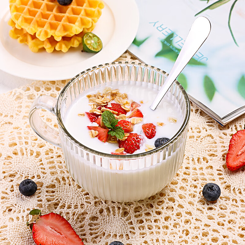 Baijie Breakfast Cup, Water Cup, Oatmeal Bowl, Milk Cup, Mug, Coffee Cup, Yogurt...