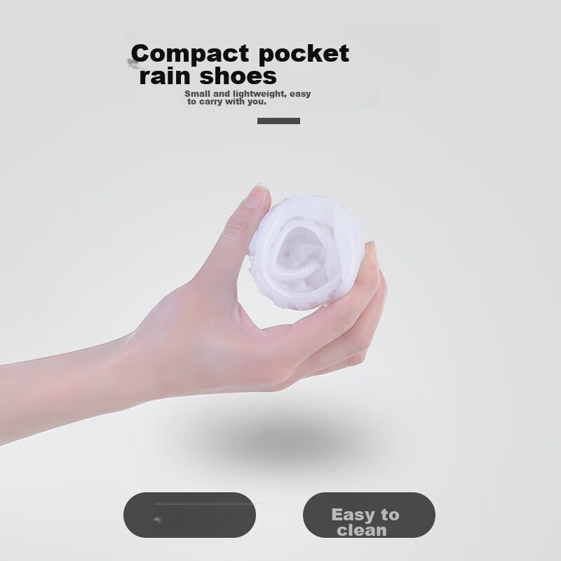 Bowonic Waterproof Shoe Covers, Thick Non-Slip Wear-Resistant Shoe Covers for Ad...